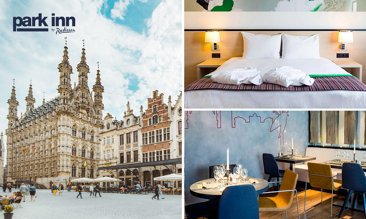 Overnachting(en) voor 2 + ontbijt + late check-out in hartje Leuven