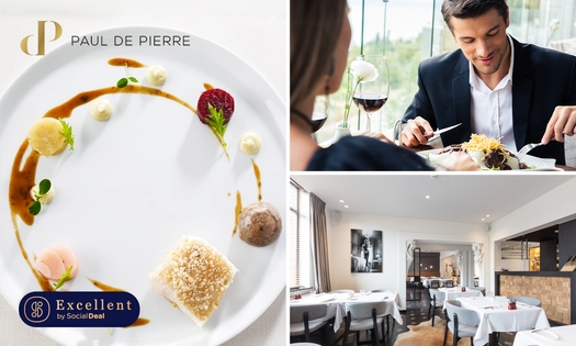 Lunch gastronomique en 5 ou 6 services du chef chez Paul de Pierre