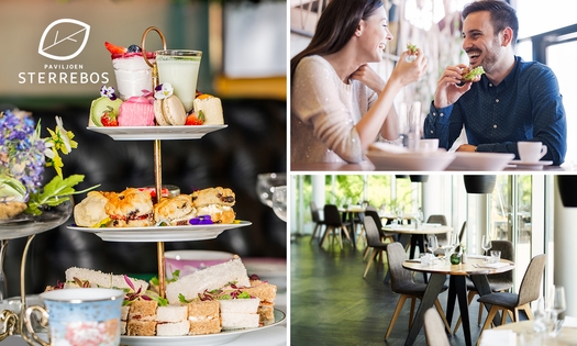 Luxe high tea bij Paviljoen Sterrebos