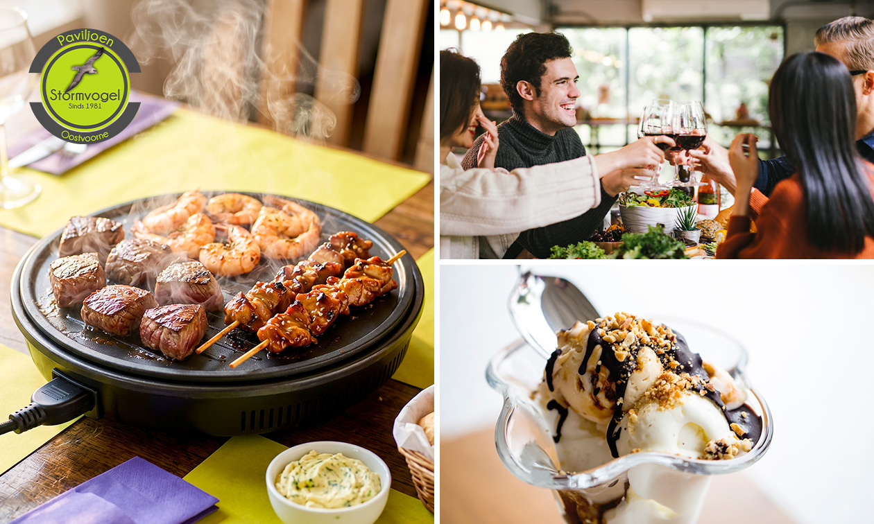 Gourmetdiner + evt. nagerecht