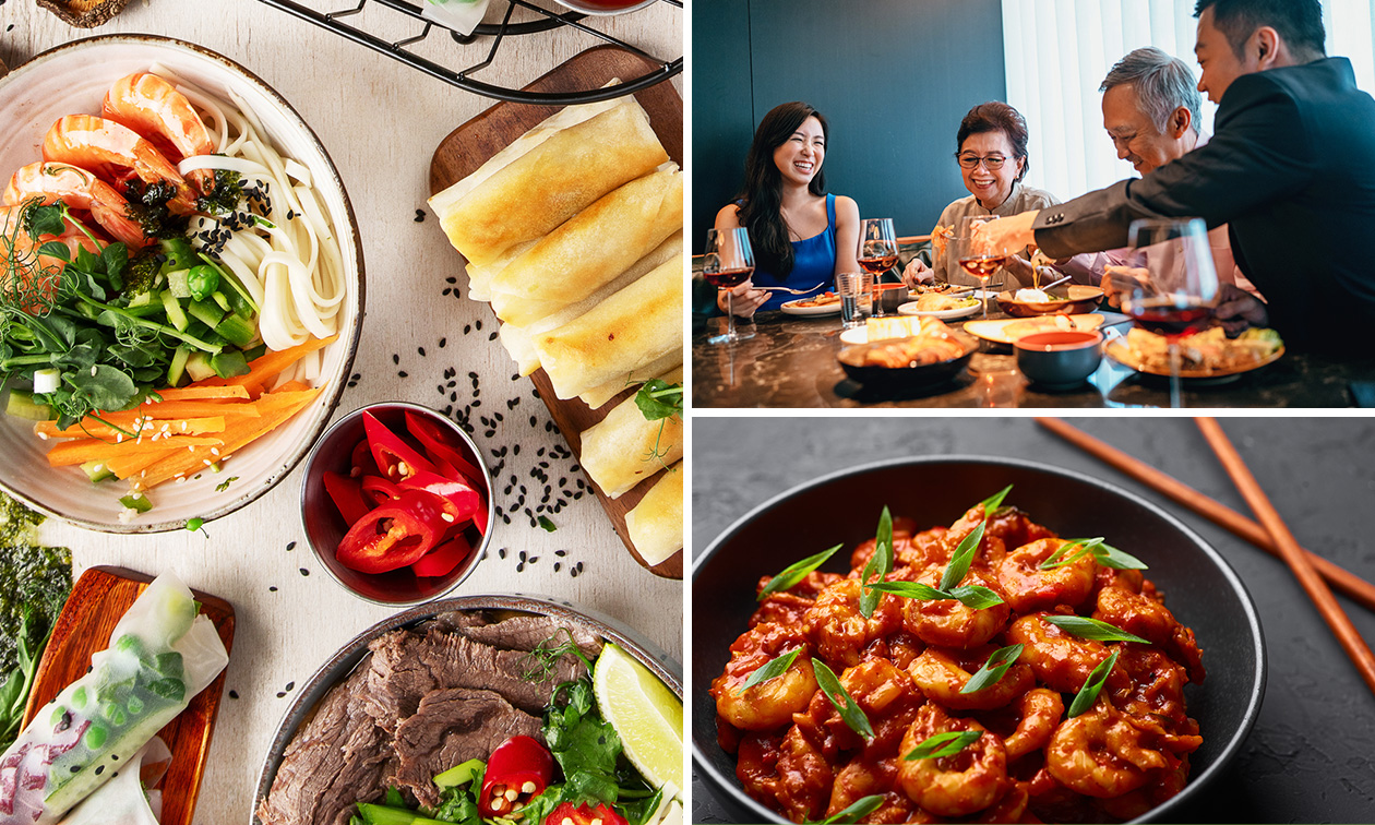 Menu vietnamien en 2 services à la carte près de Bruxelles