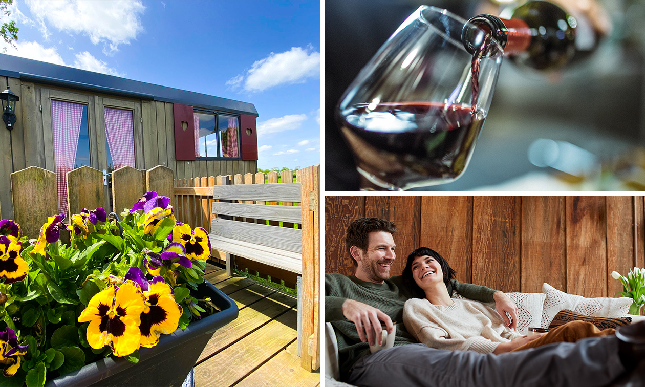 Overnachting(en) voor 2 personen in een pipowagen