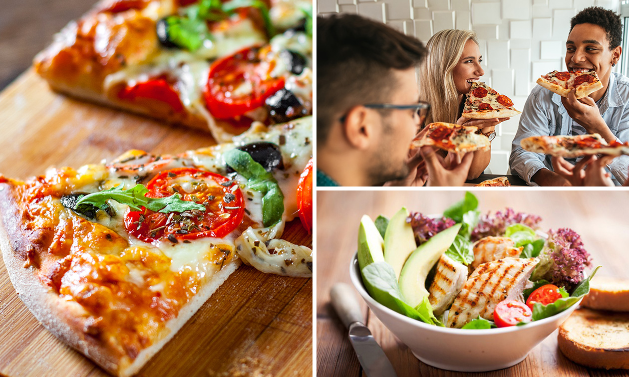 3-Gänge-Pizzamenü nach Wahl bei Pizzeria Grande Milano