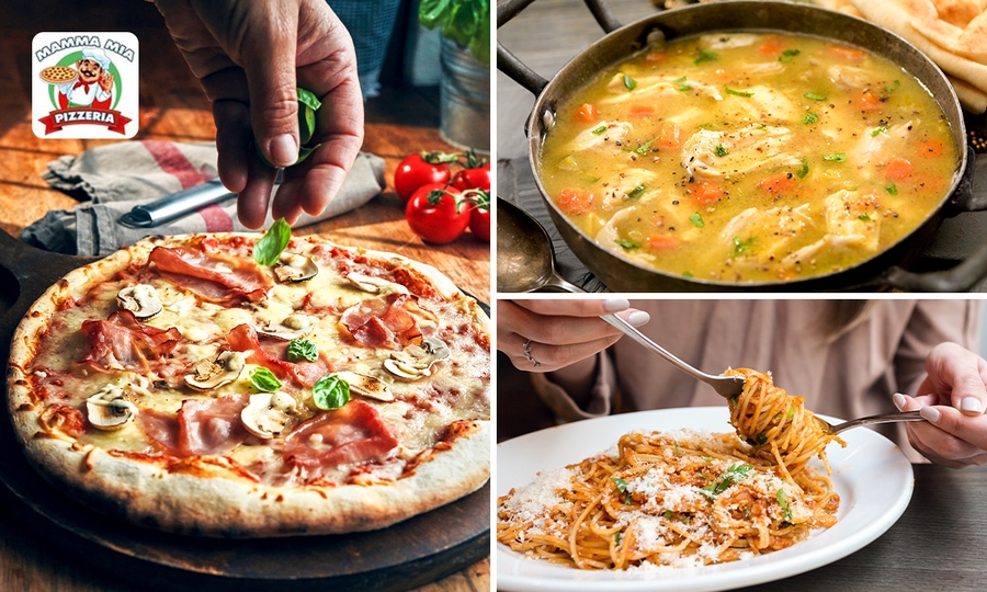 3-gangen keuzediner bij Pizzeria Mamma-Mia