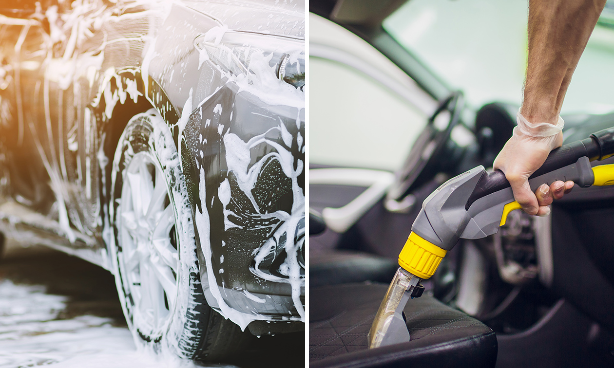 Interieur- en/of exterieurreiniging voor je auto