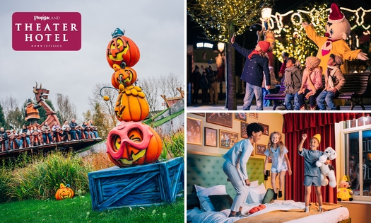 Nuit pour 4 au Plopsaland Theater Hotel + petit-déjeuner + 2 jours à Plopsaland De Panne
