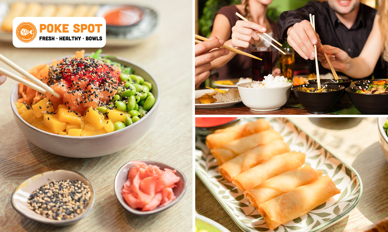 Poké bowl + bijgerecht