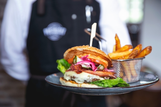 Valgfri burger på Posten