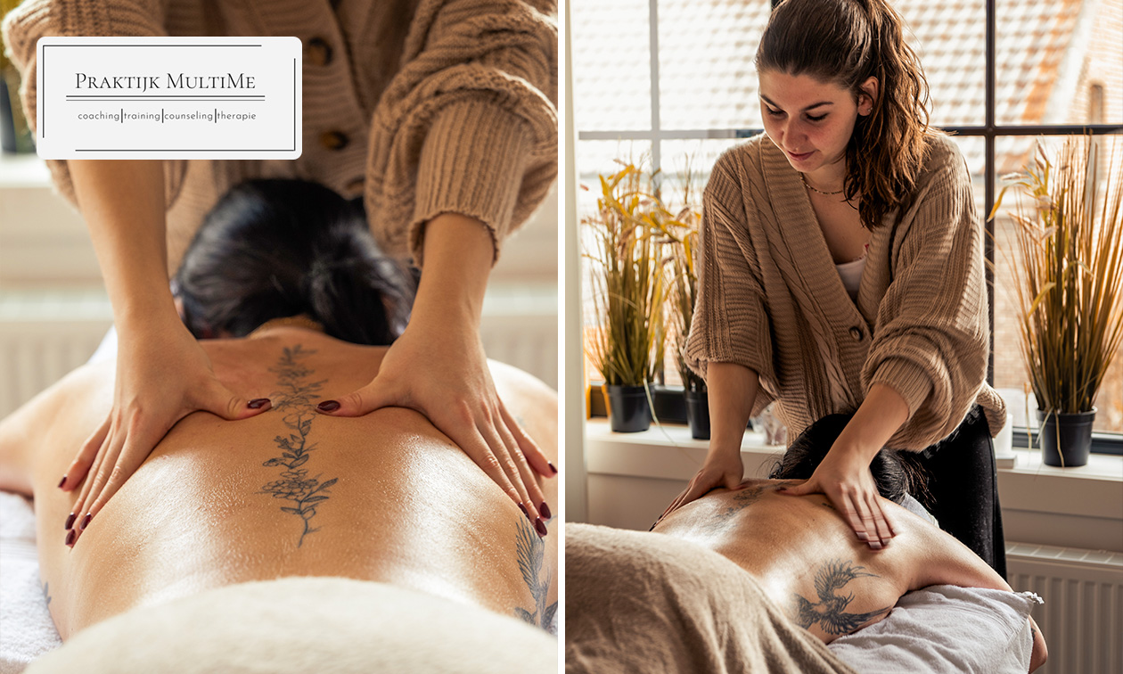 (Duo-)massage naar keuze (40, 60 of 75 min)
