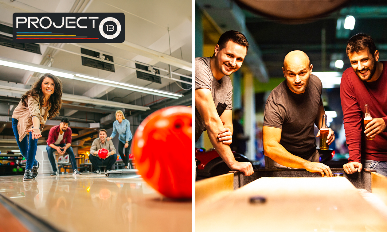 Bowlen (1 uur) + shuffleboard (1 uur)