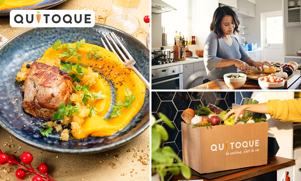 Bon d'achat d'une valeur de 52 € pour des box repas livrées partout en France Bon d'achat d'une valeur de 52 € pour des box repas livrées partout en France