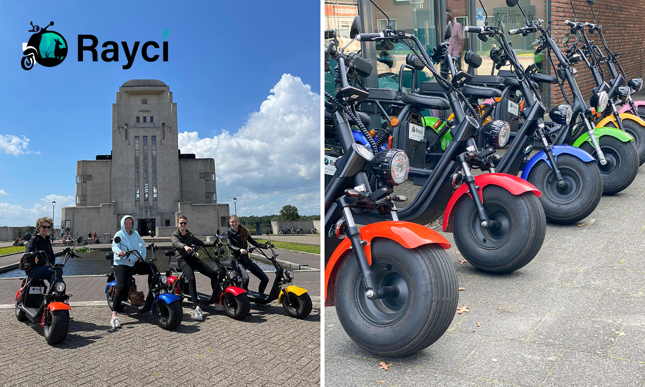 Huur E-chopper (2 of 3 uur) + route
