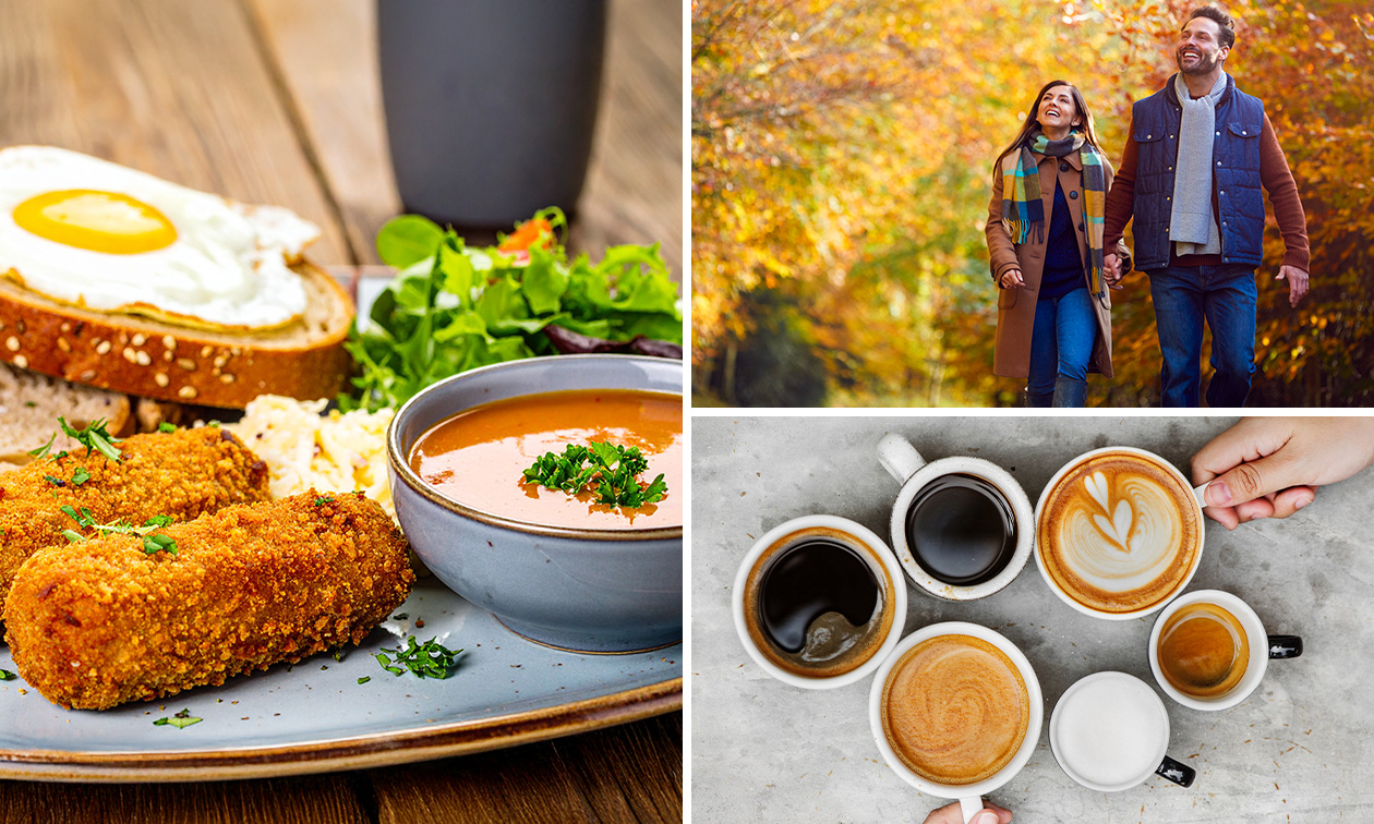 Wandelarrangement incl. warme drank + 12-uurtje bij Dúndelle