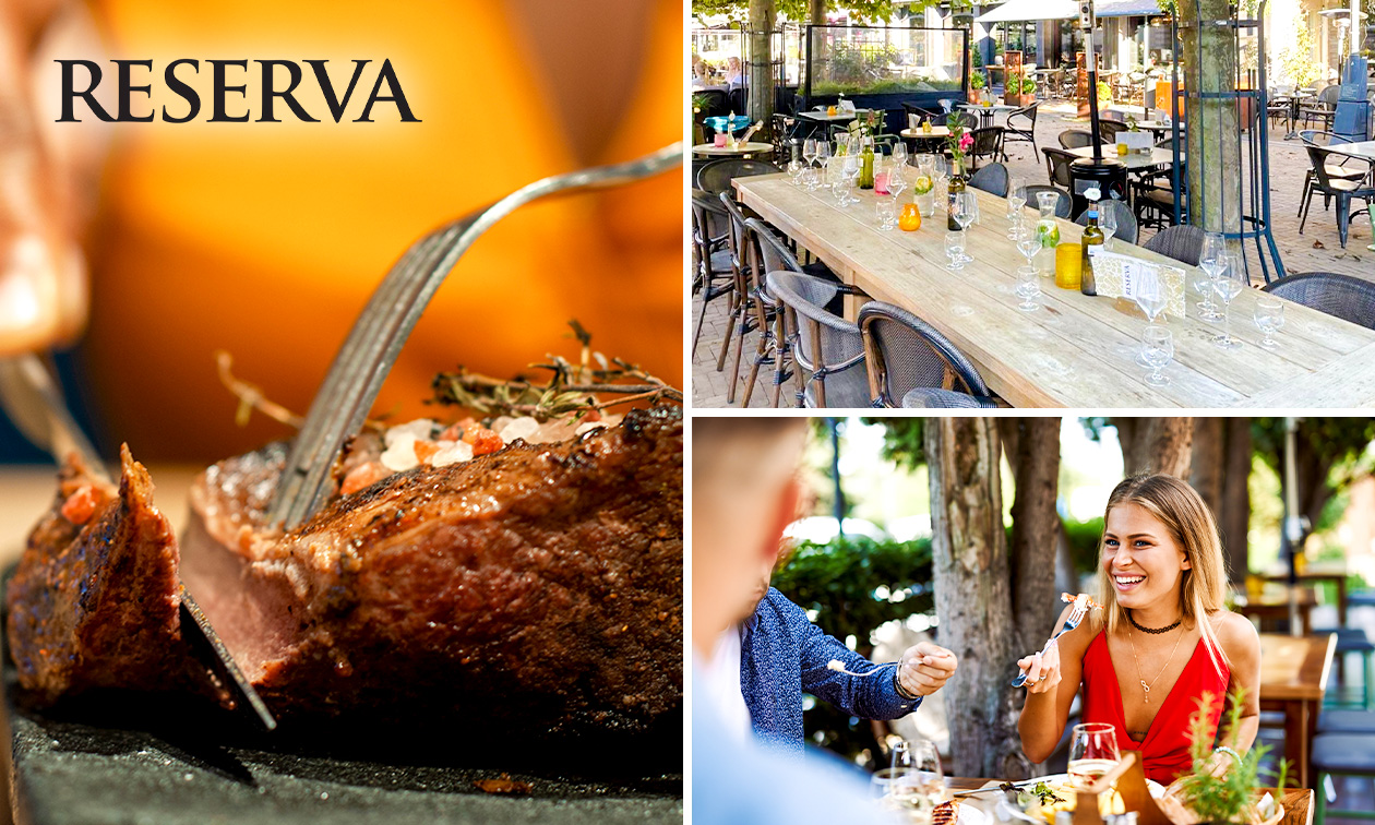 Buiten steengrillen bij Reserva in hartje Doetinchem