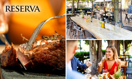 Buiten steengrillen bij Reserva in hartje Doetinchem