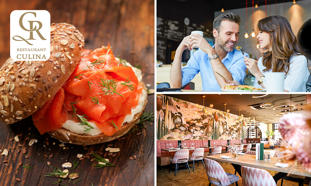 Shared lunch + brood met boter vooraf bij Restaurant Culina