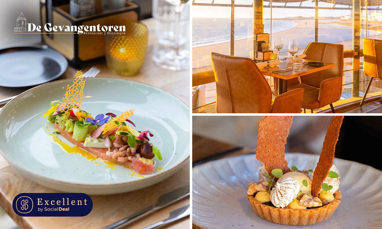 4- of 5-gangendiner van de chef