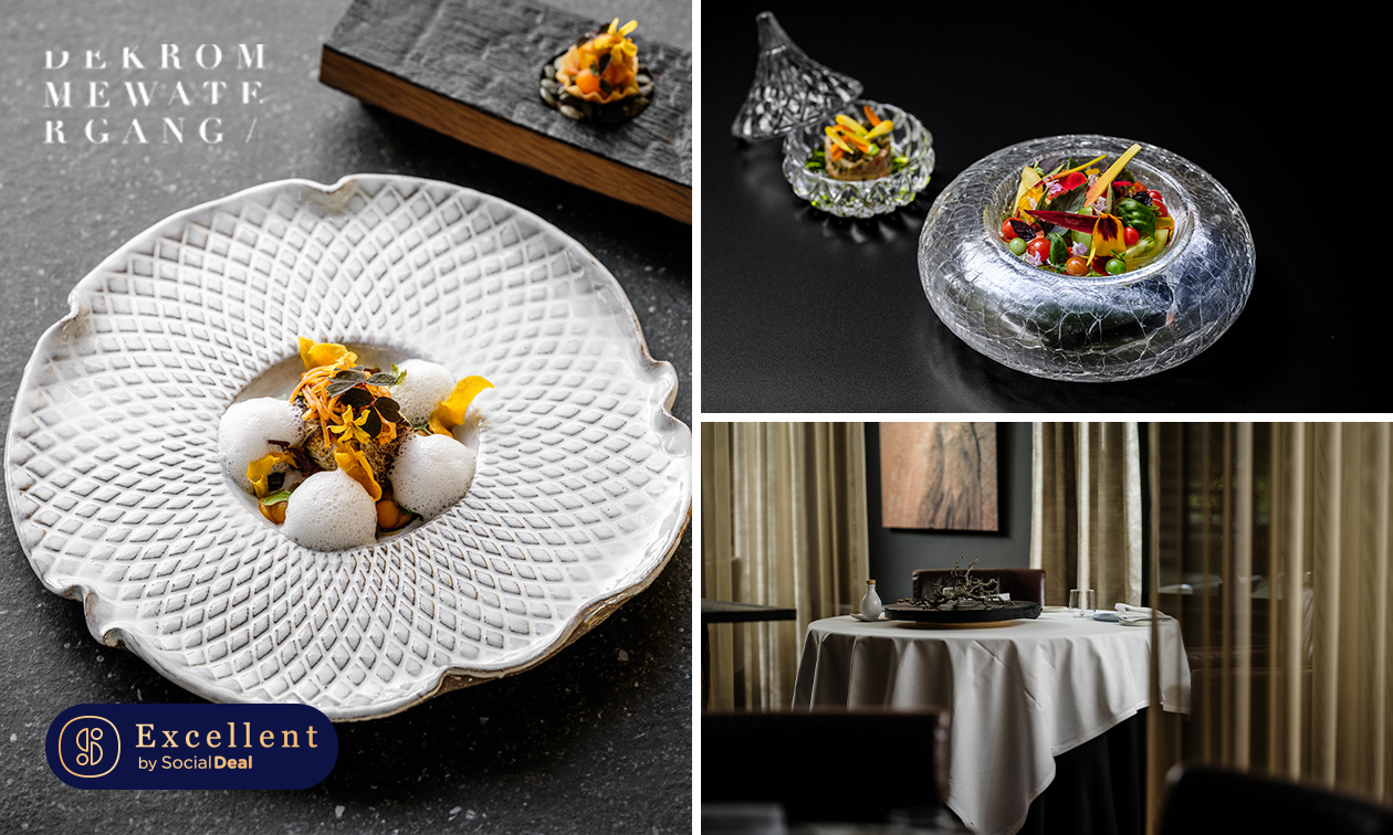 3- of 4-gangenlunch of -diner evt. incl. drankjes bij Michelinster-restaurant De Kromme Watergang