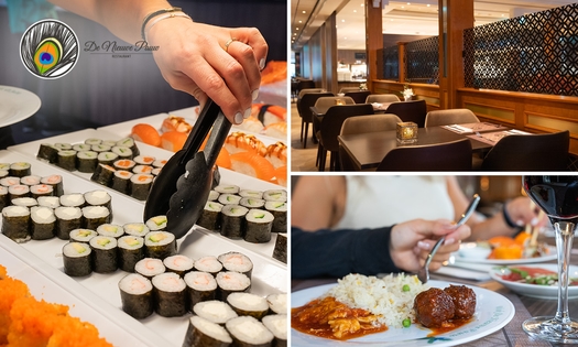 All-You-Can-Eat & Drink (3 uur) bij Restaurant De Nieuwe Pauw
