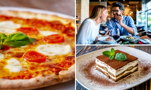 Italiaans 3-gangen keuzediner bij Restaurant De Nijl