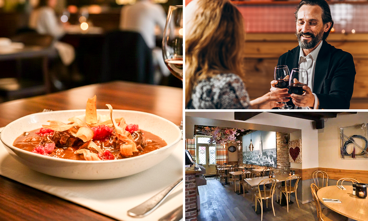 3-gangen keuzediner in hartje Brugge