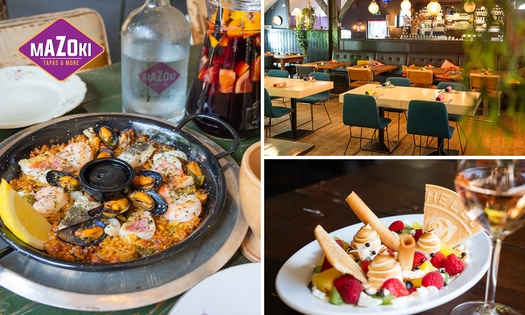 4-gangen tapasproeverij naar keuze bij Restaurant maZoki