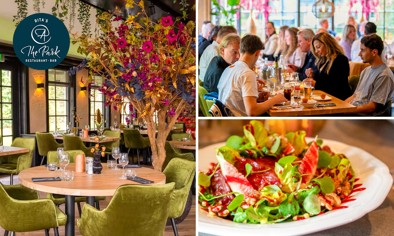 3-gangendiner van de chef bij Restaurant Rita´s @ThePark