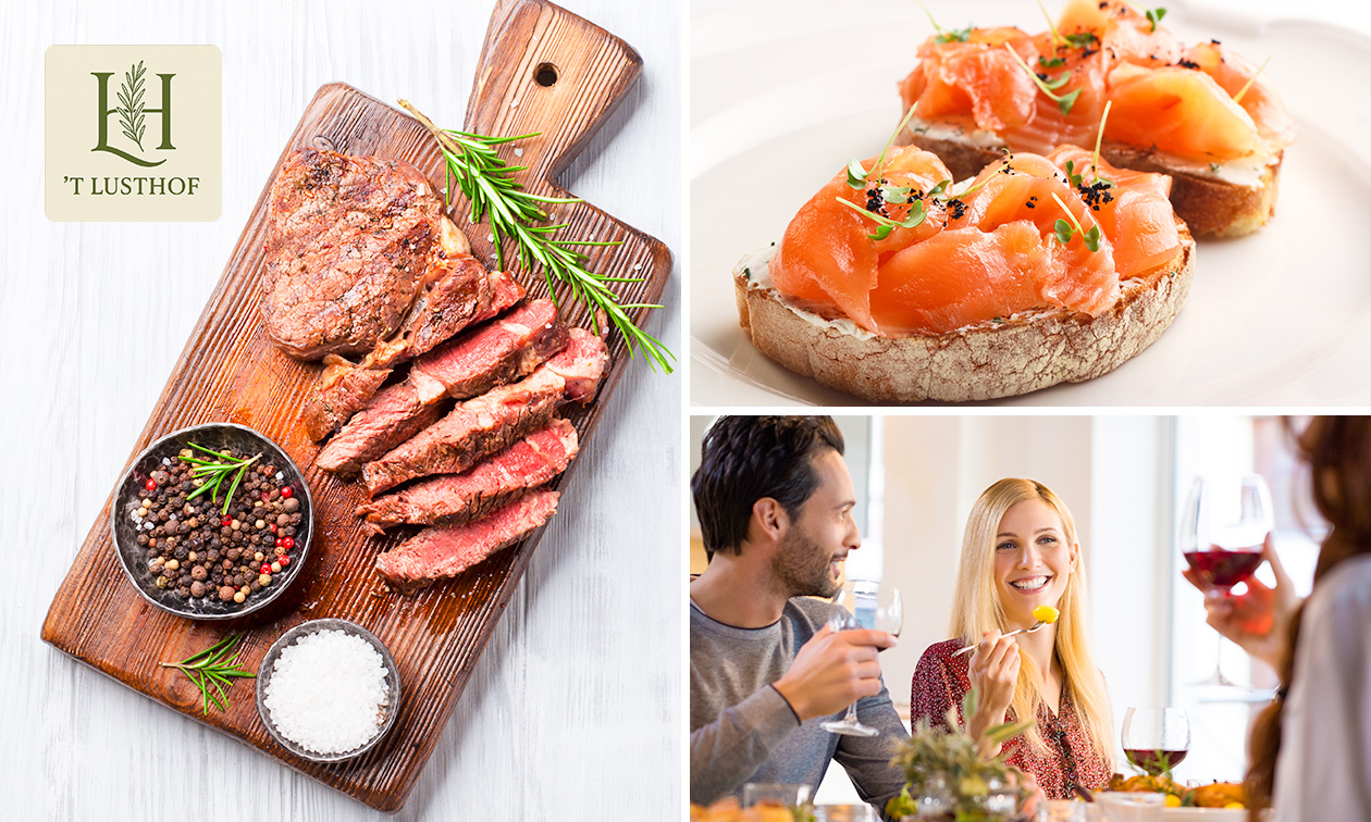 3-gangenlunch of -diner à la carte