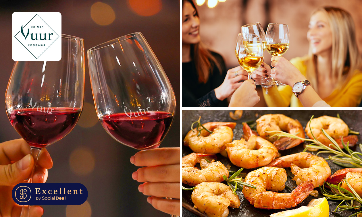 High wine + warme en koude hapjes bij Restaurant Vuur High wine + warme en koude hapjes bij Restaurant Vuur