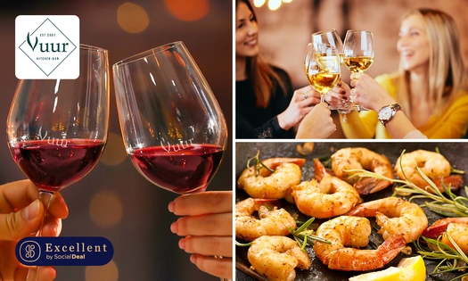 High wine + warme en koude hapjes bij Restaurant Vuur