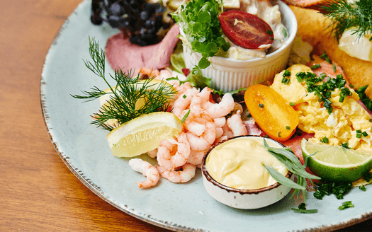 Frokosttallerken hos Søster