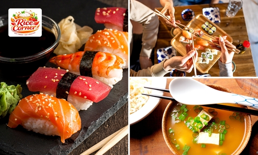 3-gangen sushidiner voor 2 personen