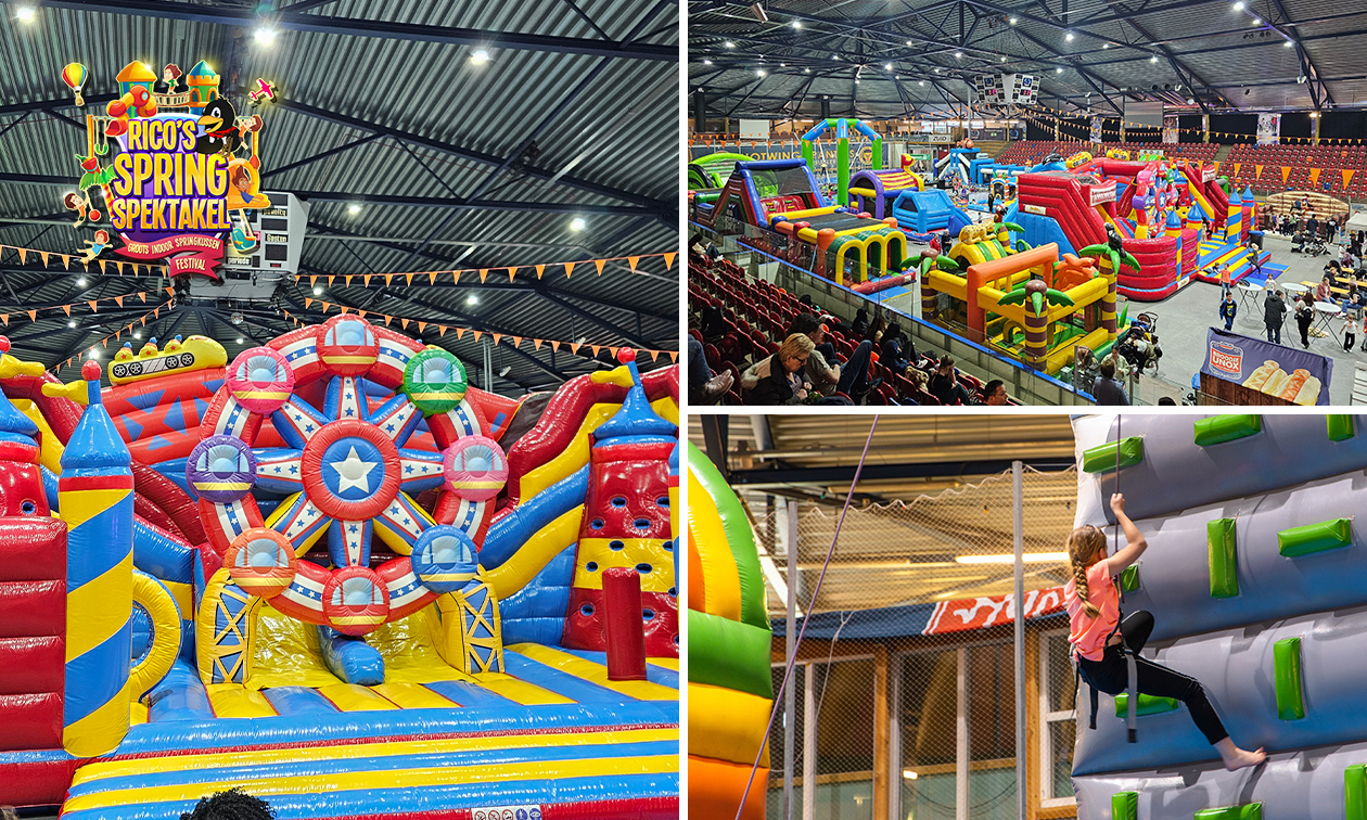 Entree Rico´s Spring Spektakel in de meivakantie + evt. @venture Games Entree Rico´s Spring Spektakel in de meivakantie + evt. @venture Games