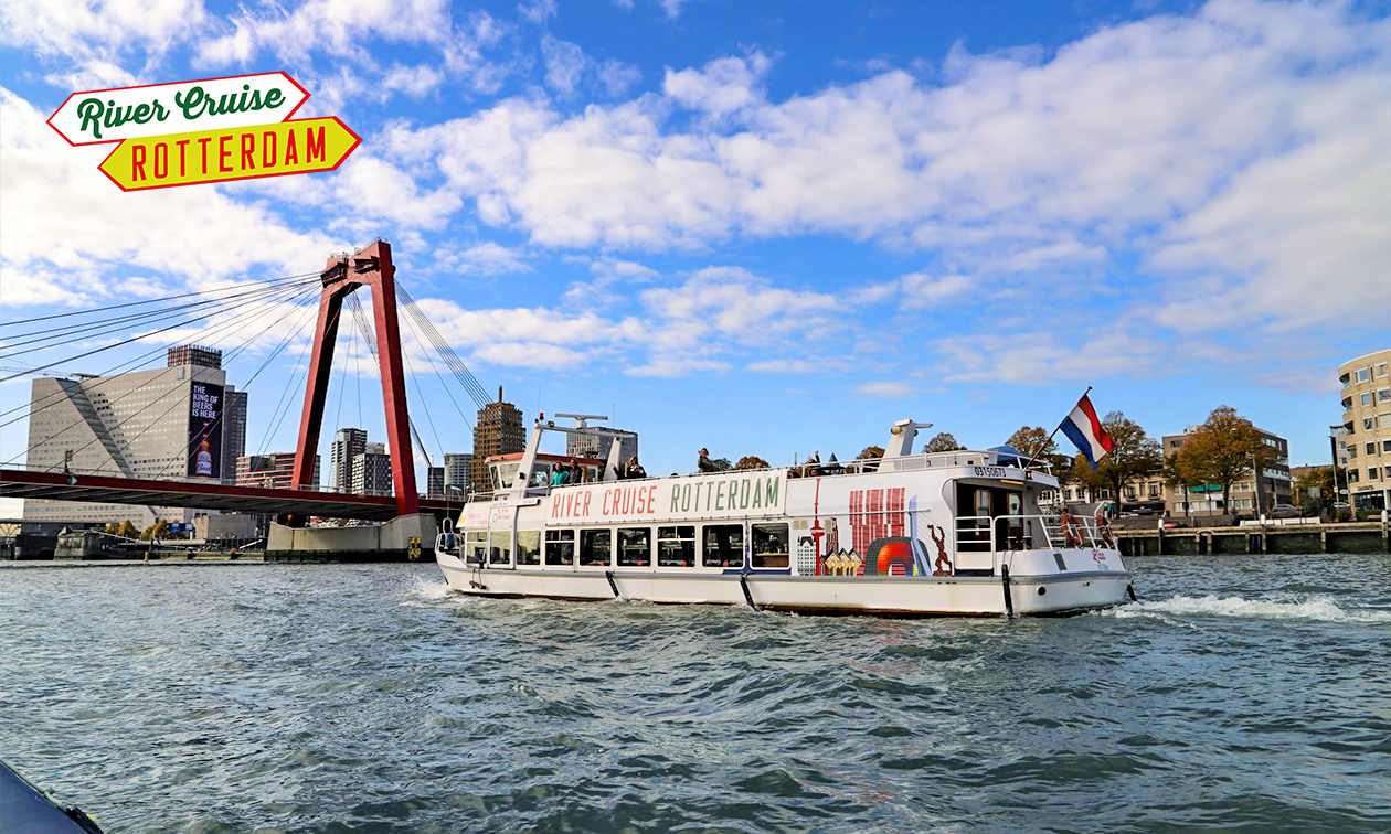 Rondvaart met gids naar keuze door Rotterdam
