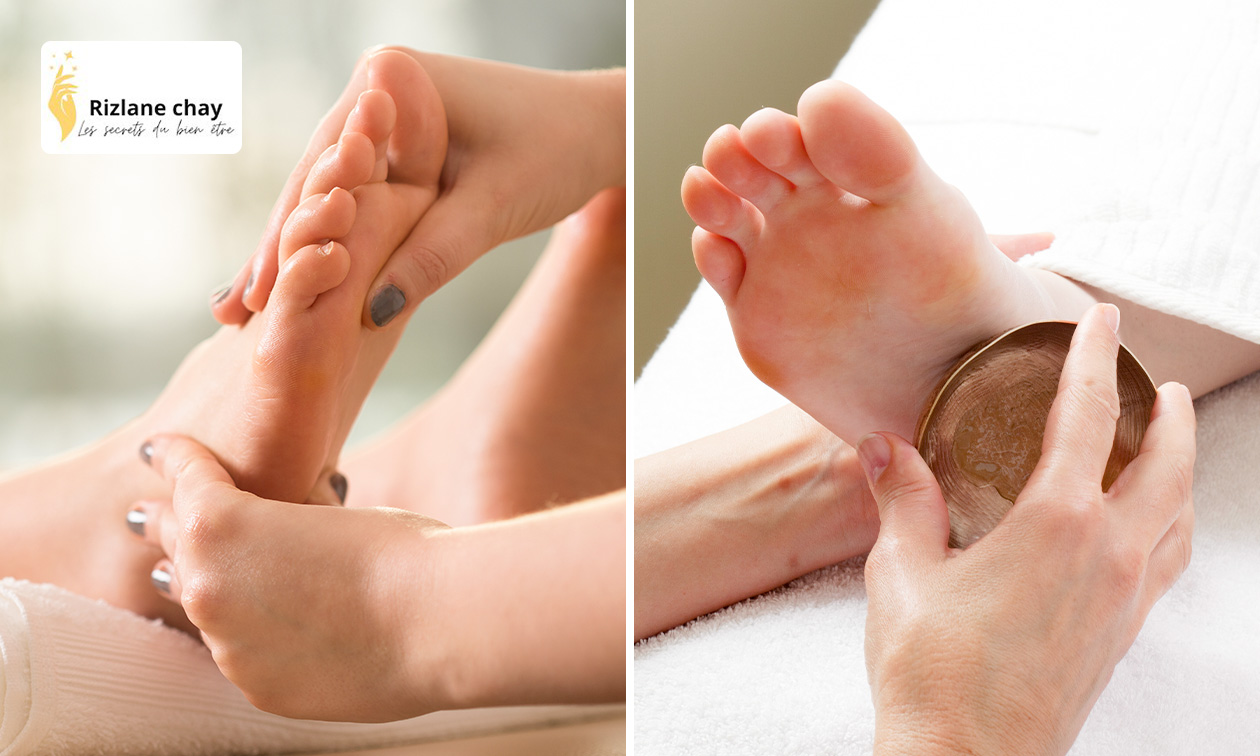 Réflexologie plantaire + massage au bol kansu (60 min) à Valenciennes