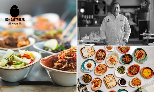 10-delige Indonesische rijsttafel van Ron Blaauw voor afhaal