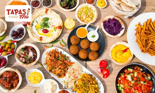 All-You-Can-Eat tapas (3 uur) incl. dessert bij Tapas1910