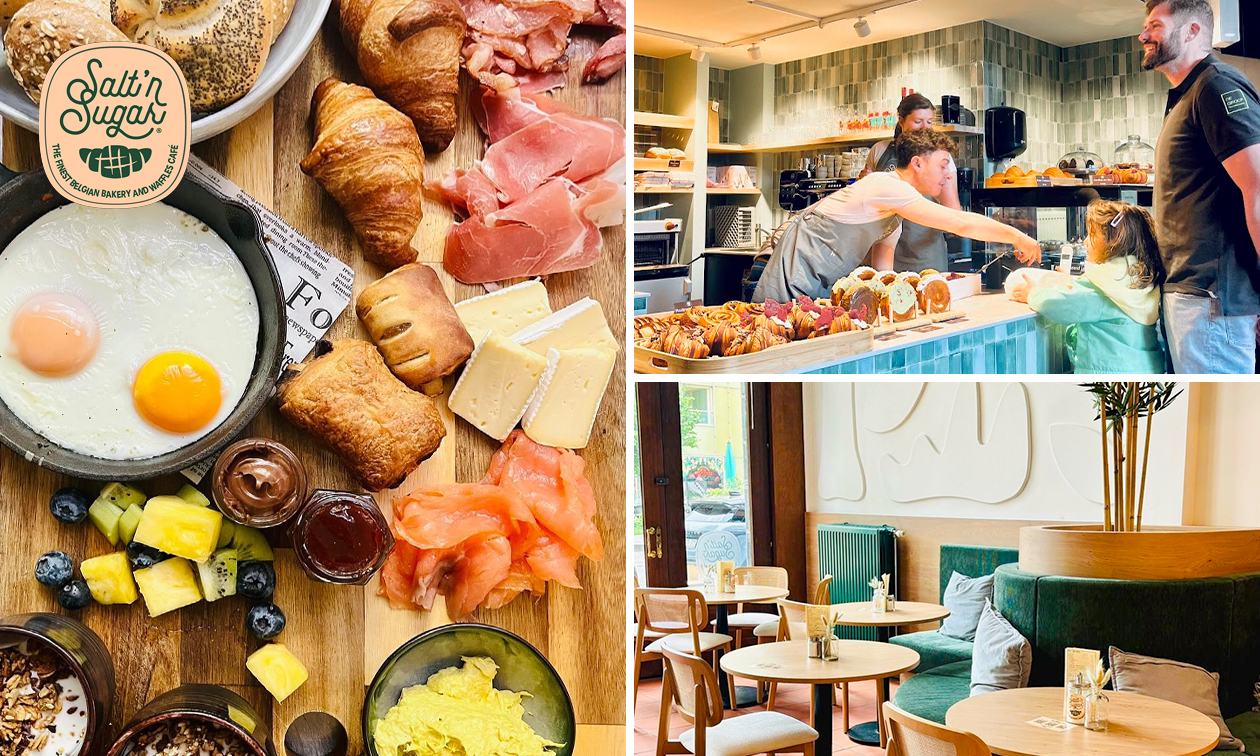 Ontbijtplank naar keuze + glas cava bij Salt 'n Sugar in het Antwerpse Eilandje