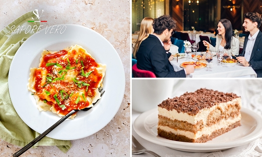 Italiaanse 2-gangenlunch à la carte bij Sapore Vero