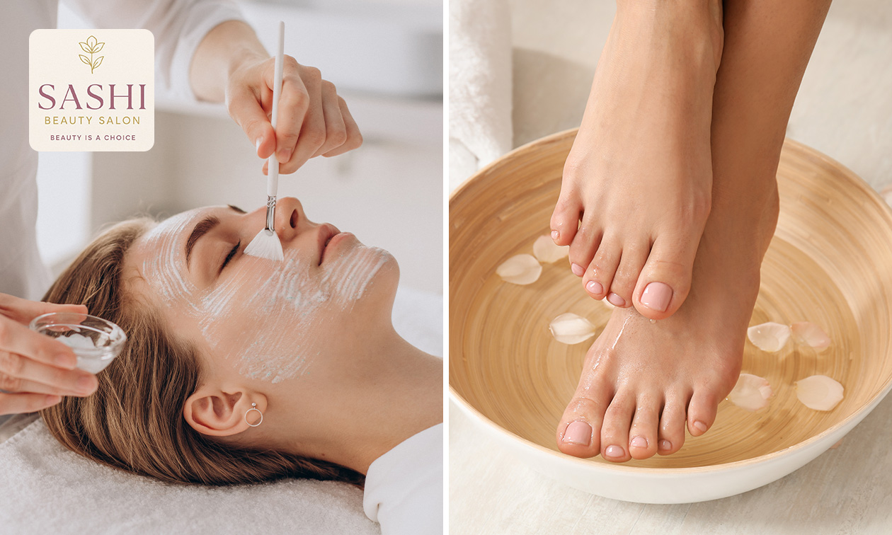 Pedicure- of gezichtsbehandeling naar keuze (45 tot 60 min) Pedicure- of gezichtsbehandeling naar keuze (45 tot 60 min)