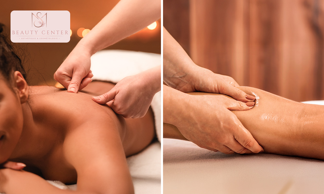 Massage naar keuze of lymfedrainage-behandeling in de buurt van Brussel