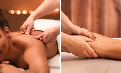 Massage naar keuze of lymfedrainage-behandeling in de buurt van Brussel