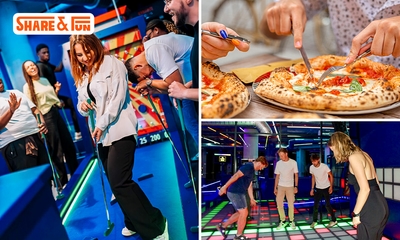 Speelse activiteit(en) naar keuze + eventueel cocktail of pizza in Brussel