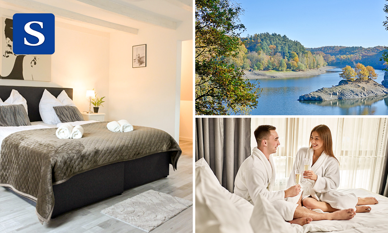 Overnachting voor 2 + ontbijt + late check-out