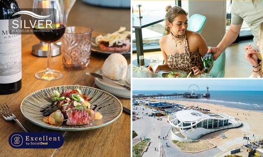3-, 4- of 5-gangenlunch of -diner van de chef in Scheveningen