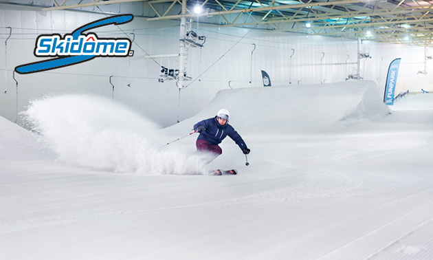 Hele dag skiën of snowboarden bij Skidôme