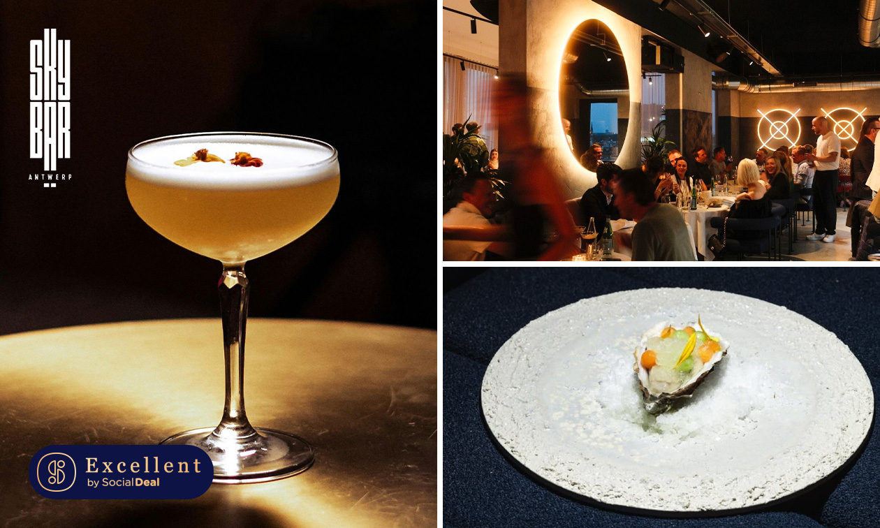 2 luxe barfoods + 2 cocktails naar keuze + evt. parkeren