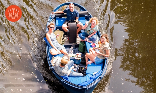 Sloep huren voor max. 7 personen (3 uur)