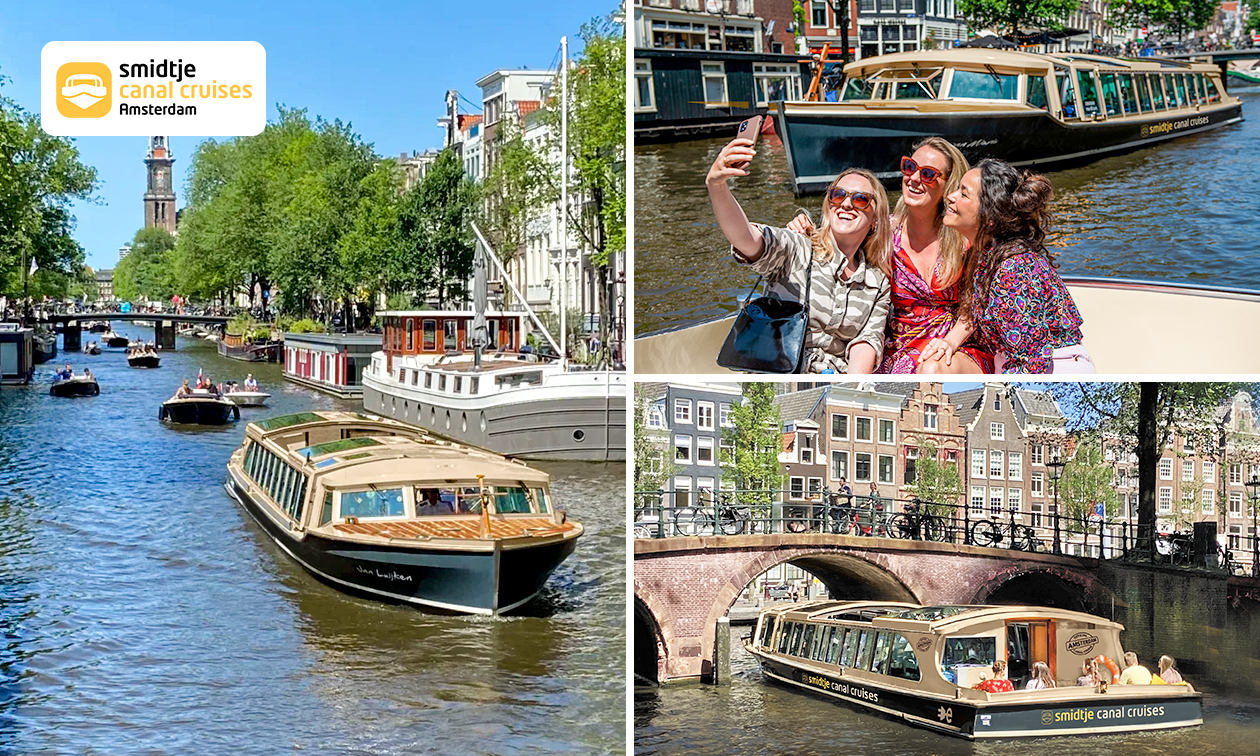 Rondvaart door Amsterdam (75 min)