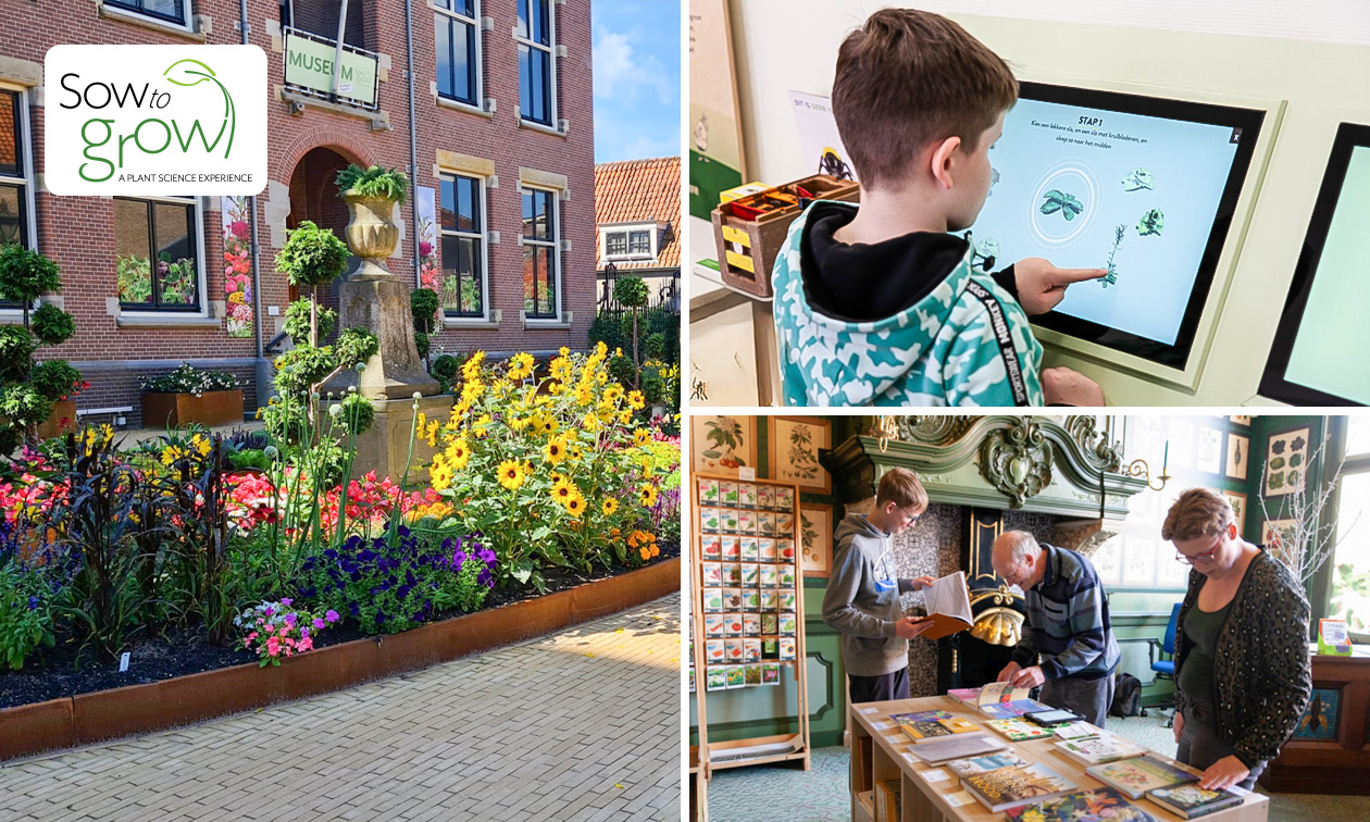 Entree interactief museum Sow to Grow